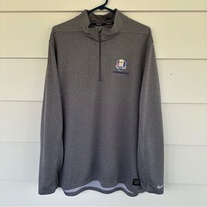 MENS- 1/4 zip pullover EUC, XL Ryder Cup